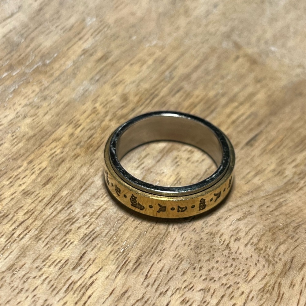 Fidget Spinner Symbol Ring - Picture 7 of 12